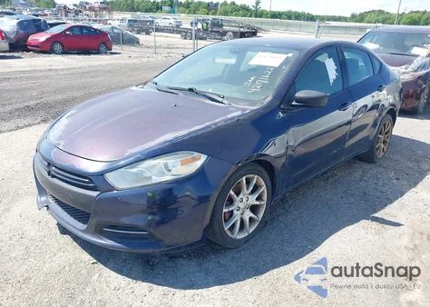 2013 Dodge Dart Sxt из США, поврежденный, VIN 1C3CDFBA1DD195233